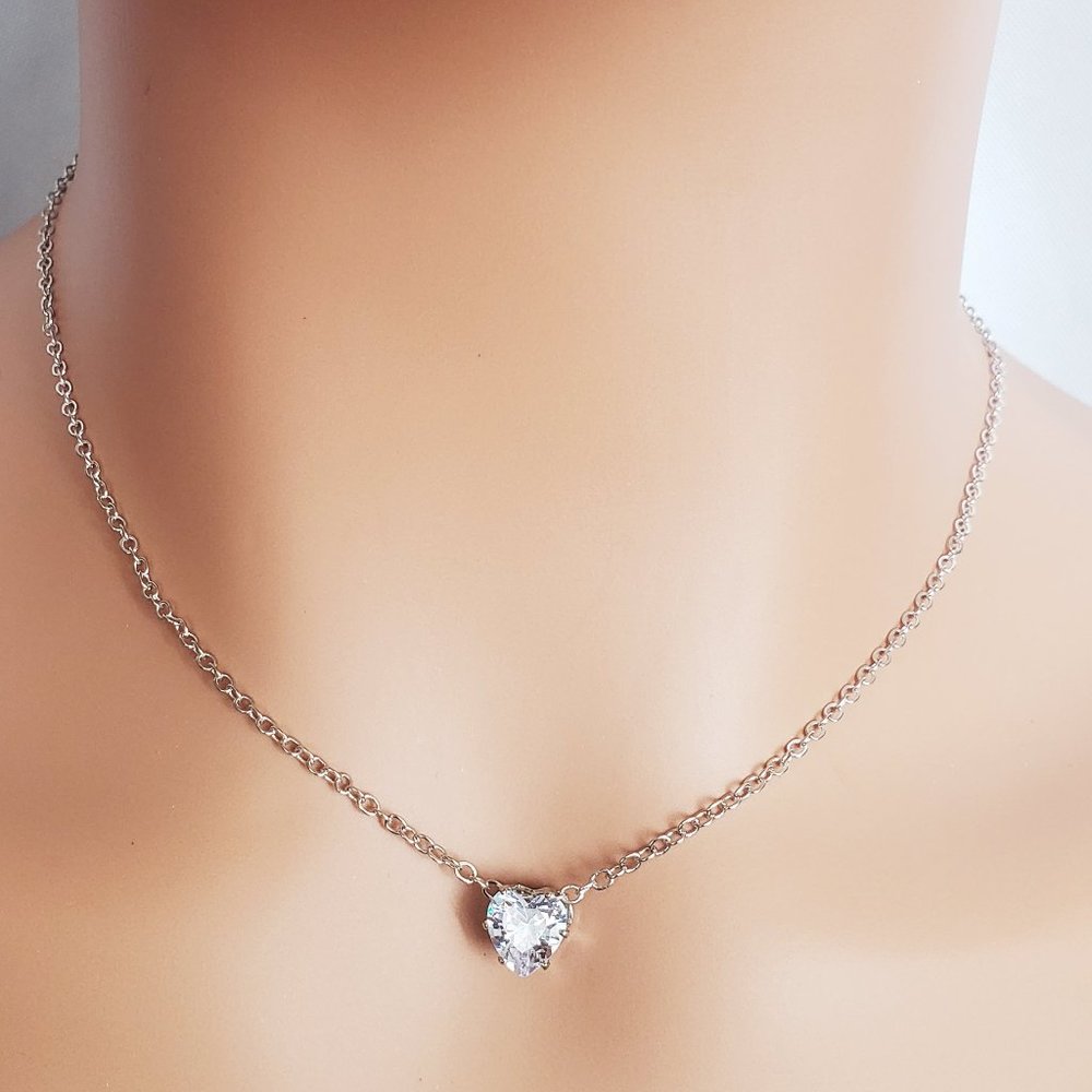 Silver Heart Necklace